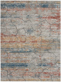 Rustic Textures RUS11 Painterly Machine Made Power-loomed Indoor Area Rug