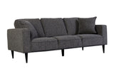 Porter Designs Keaton Upholstered Modern Sofa Gray 01-33C-01-5401