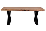 Porter Designs Manzanita Live Edge Solid Acacia Wood Natural Coffee Table Natural 05-196-02-4610X-KIT