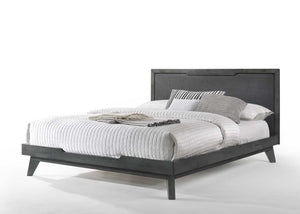 VIG Furniture Eastern King Nova Domus Soria Modern Grey Wash Bed VGMABR-32-BED-GRY-EK