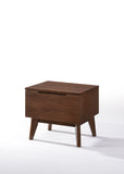 VIG Furniture Modrest Lewis Mid-Century Modern Teal & Walnut Bedroom Set VGMABR-36-SET