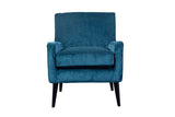 Porter Designs Kristina Mid-Century Modern Modern Accent Chair Blue 01-201C-06-175