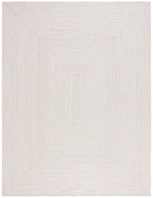 Safavieh Braided 201 Braided Hand Woven Rug Ivory / Light Grey BRA201A-9