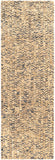 Bryant BRA-2403 Global Jute Rug BRA2403-268 Wheat, Charcoal 100% Jute 2'6" x 8'