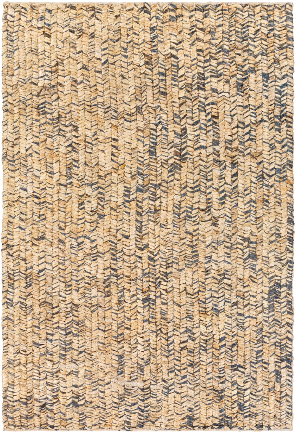 Bryant BRA-2403 Global Jute Rug BRA2403-81012 Wheat, Charcoal 100% Jute 8'10" x 12'