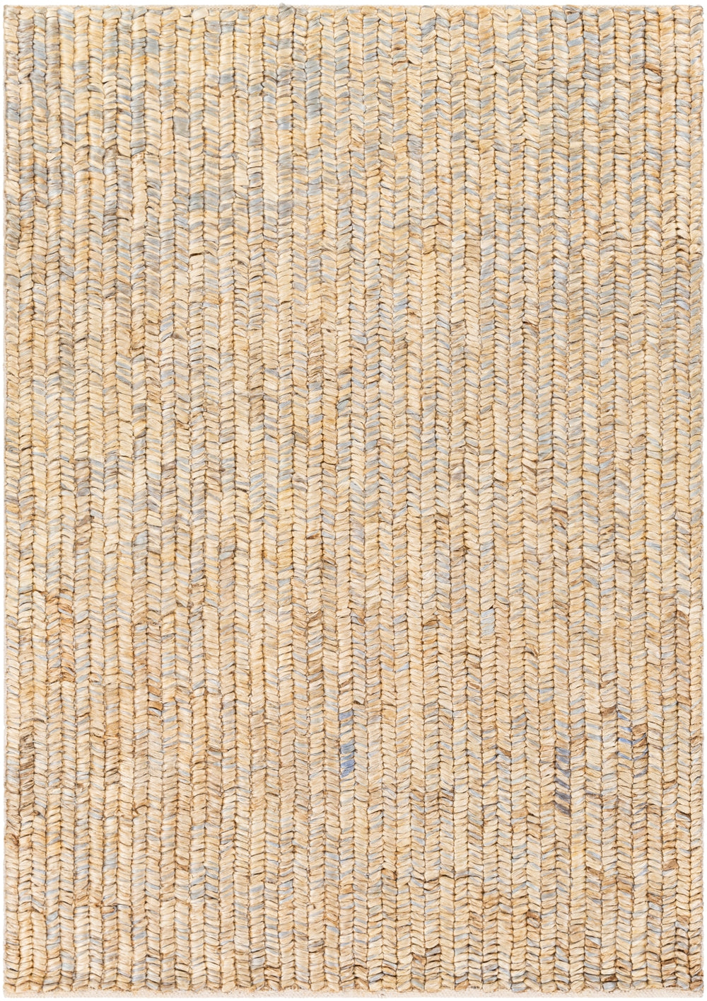 Bryant BRA-2404 Global Jute Rug BRA2404-81012 Wheat, Medium Gray 100% Jute 8'10" x 12'