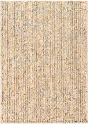 Bryant BRA-2404 Global Jute Rug BRA2404-81012 Wheat, Medium Gray 100% Jute 8'10" x 12'