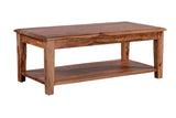 Porter Designs Sonora Solid Sheesham Wood Natural Coffee Table Brown 05-116-02-7740