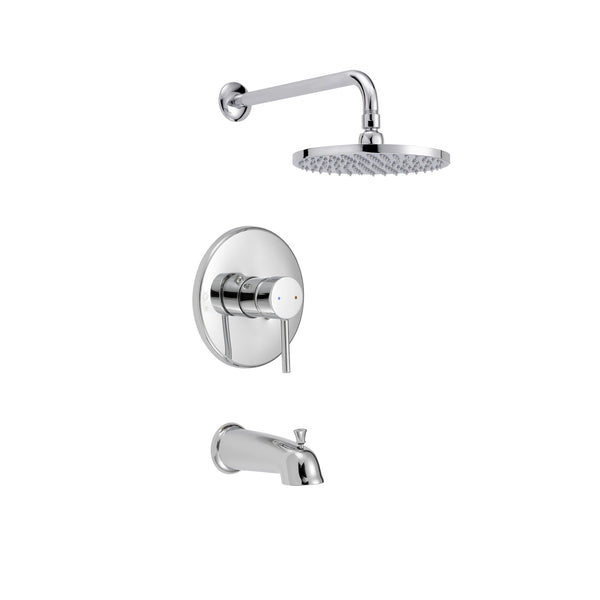 Safavieh Evoke Bathroom Combination Chrome Chrome BRC3341C 889048537354