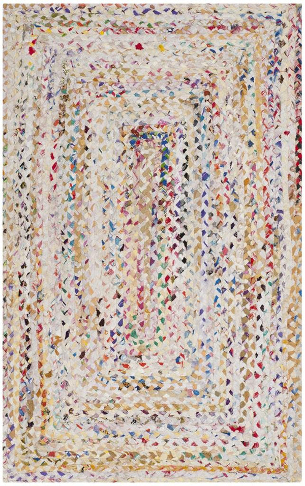 Safavieh Braided 210 Hand Woven Cotton Rug BRD210B-9SQ