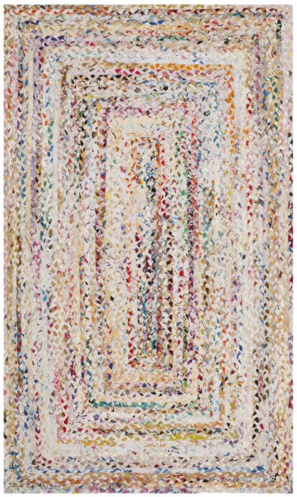 Safavieh Braided 210 Hand Woven Cotton Rug BRD210B-9SQ