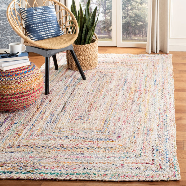 Safavieh Braided 210 Hand Woven Cotton Rug BRD210B-9SQ