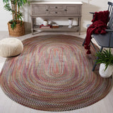 Safavieh Braided 257 Flat Weave Cotton Contemporary Rug BRD257A-8