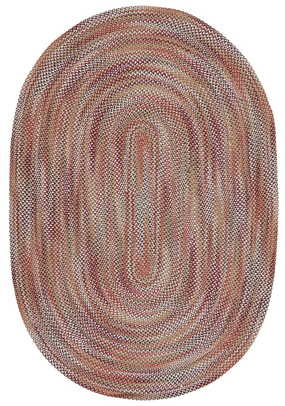 Safavieh Braided 257 Flat Weave Cotton Contemporary Rug BRD257A-8