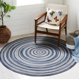 Safavieh Braided 257 Flat Weave Cotton Contemporary Rug BRD257F-8