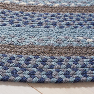 Safavieh Braided 257 Flat Weave Cotton Contemporary Rug BRD257M-8