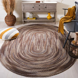 Safavieh Braided 257 Flat Weave Cotton Contemporary Rug BRD257T-8