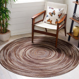 Safavieh Braided 257 Flat Weave Cotton Contemporary Rug BRD257T-8