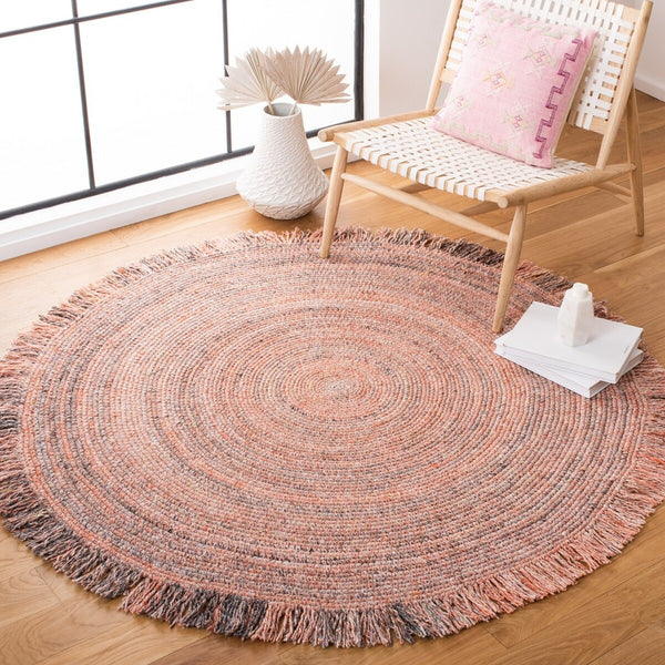 Safavieh Braided 275 Handmade 100% PET YARN Rug BRD275P-6R