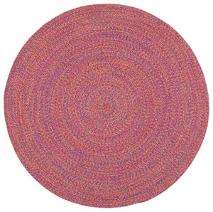 Braided 351 Flatweave 100% Cotton Rug Red / Yellow 100% Cotton BRD351Q-5R