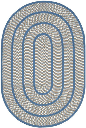 Safavieh Braided Reversible Hand Woven Reversible Polypropylene Rug BRD401A-8R