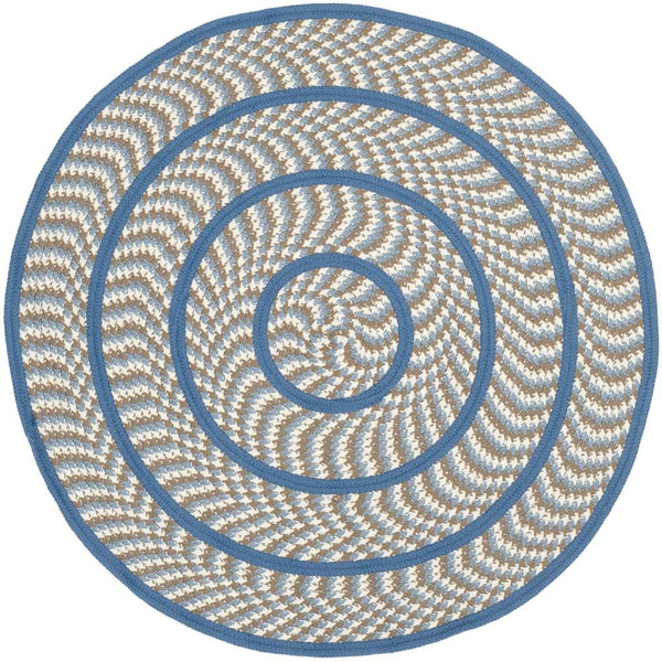 Safavieh Braided Reversible Hand Woven Reversible Polypropylene Rug BRD401A-8R