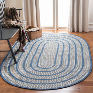 Safavieh Braided Reversible Hand Woven Reversible Polypropylene Rug BRD401A-8R