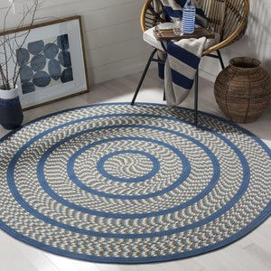 Safavieh Braided Reversible Hand Woven Reversible Polypropylene Rug BRD401A-8R