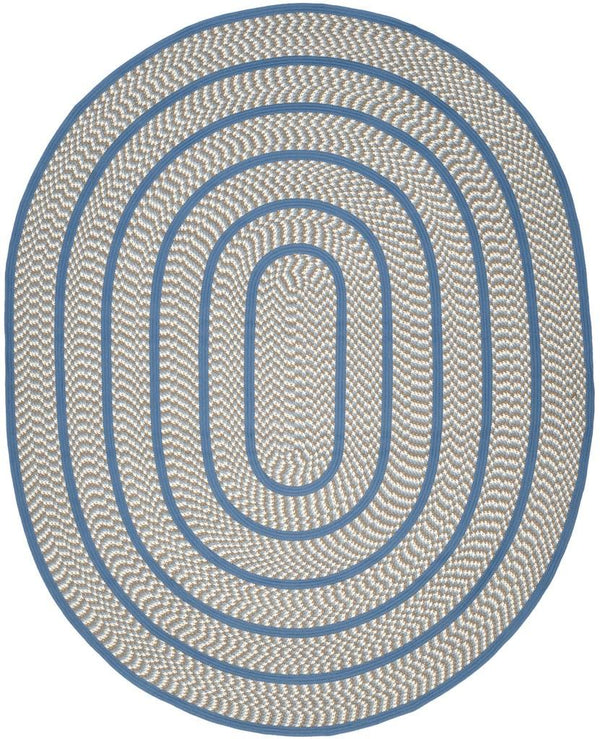 Safavieh Braided Reversible Hand Woven Reversible Polypropylene Rug BRD401A-8R