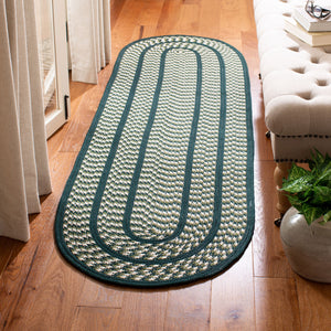 Safavieh Braided Reversible Hand Woven Reversible Polypropylene Rug BRD401B-8R