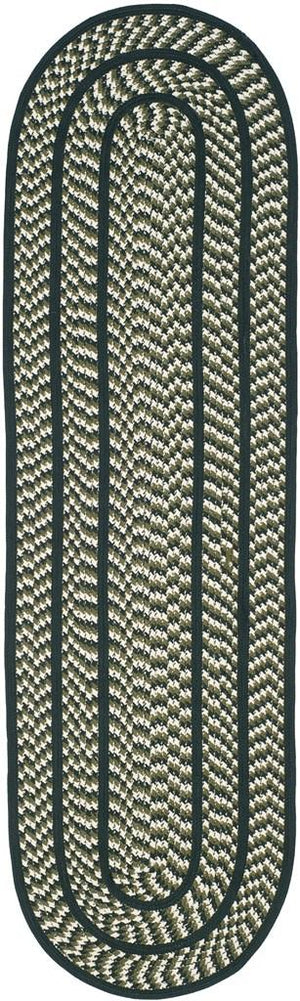 Safavieh Braided Reversible Hand Woven Reversible Polypropylene Rug BRD401B-8R