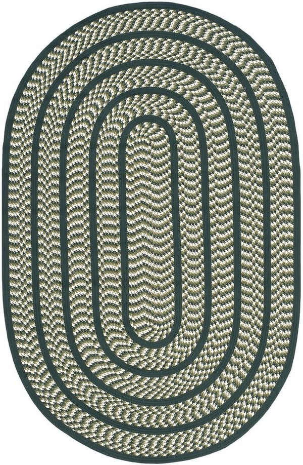 Safavieh Braided Reversible Hand Woven Reversible Polypropylene Rug BRD401B-8R