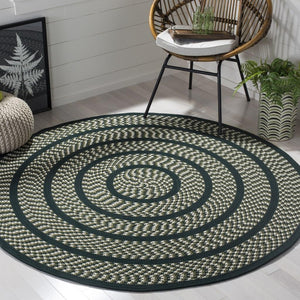 Safavieh Braided Reversible Hand Woven Reversible Polypropylene Rug BRD401B-8R