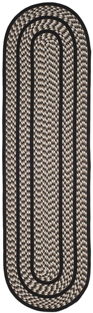 Safavieh Braided Reversible Hand Woven Reversible Polypropylene Rug BRD401C-8R