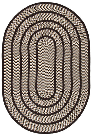 Safavieh Braided Reversible Hand Woven Reversible Polypropylene Rug BRD401C-8R