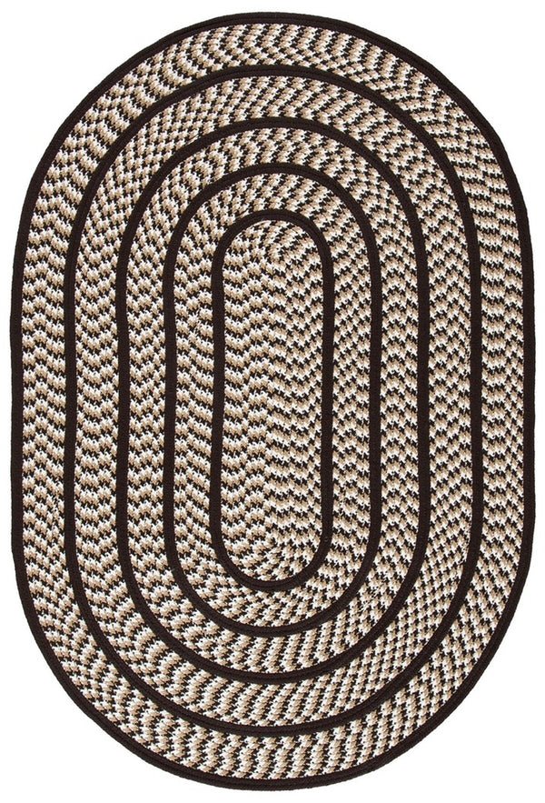 Safavieh Braided Reversible Hand Woven Reversible Polypropylene Rug BRD401C-8R