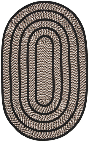 Safavieh Braided Reversible Hand Woven Reversible Polypropylene Rug BRD401C-8R
