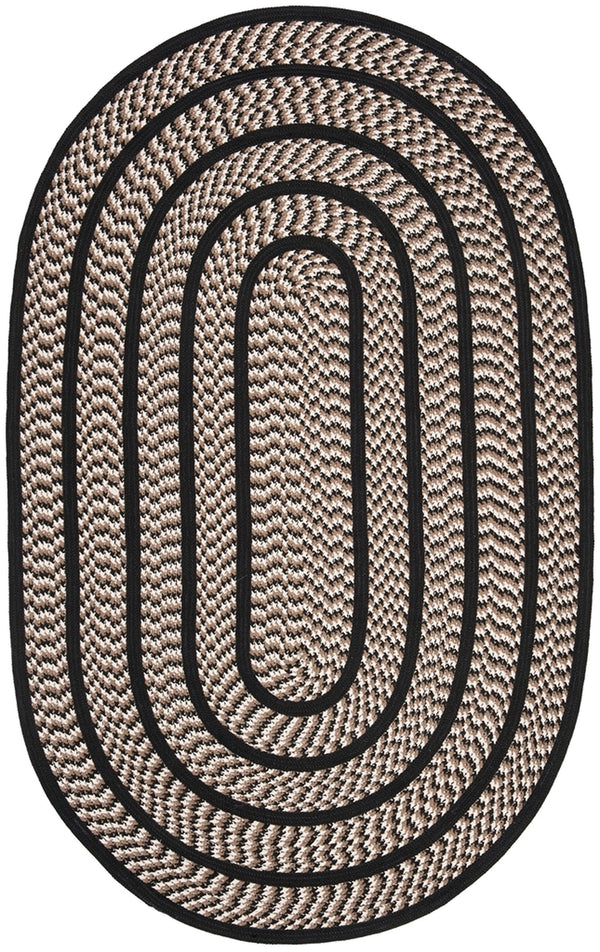 Safavieh Braided Reversible Hand Woven Reversible Polypropylene Rug BRD401C-8R