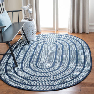 Safavieh Braided Reversible Hand Woven Reversible Polypropylene Rug BRD401D-8R
