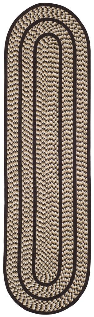 Safavieh Braided Reversible Hand Woven Reversible Polypropylene Rug BRD401E-6OV