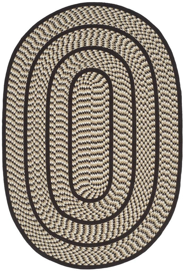 Safavieh Braided Reversible Hand Woven Reversible Polypropylene Rug BRD401E-6OV