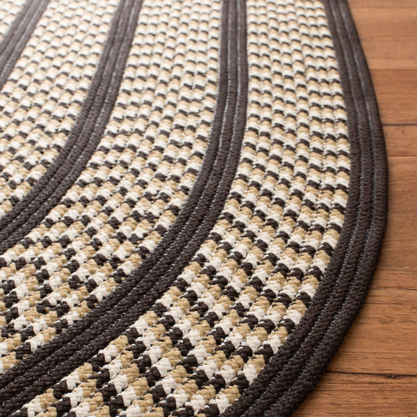 Safavieh Braided Reversible Hand Woven Reversible Polypropylene Rug BRD401E-6OV