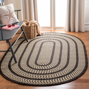 Safavieh Braided Reversible Hand Woven Reversible Polypropylene Rug BRD401E-6OV