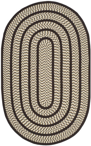 Safavieh Braided Reversible Hand Woven Reversible Polypropylene Rug BRD401E-6OV