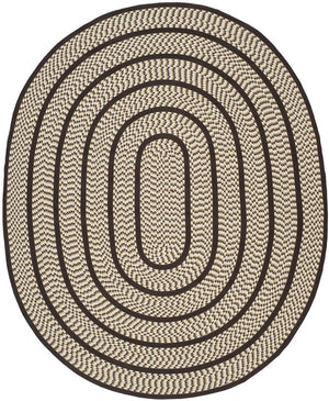 Safavieh Braided Reversible Hand Woven Reversible Polypropylene Rug BRD401E-6OV