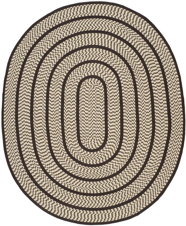 Safavieh Braided Reversible Hand Woven Reversible Polypropylene Rug BRD401E-6OV