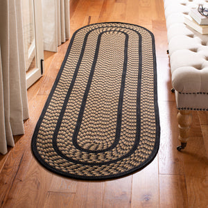 Safavieh Braided Reversible Hand Woven Reversible Polypropylene Rug BRD401G-8R