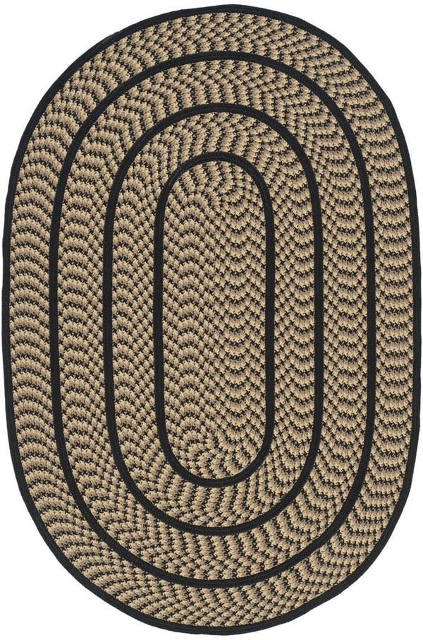 Safavieh Braided Reversible Hand Woven Reversible Polypropylene Rug BRD401G-8R