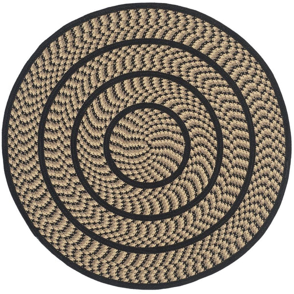 Safavieh Braided Reversible Hand Woven Reversible Polypropylene Rug BRD401G-8R