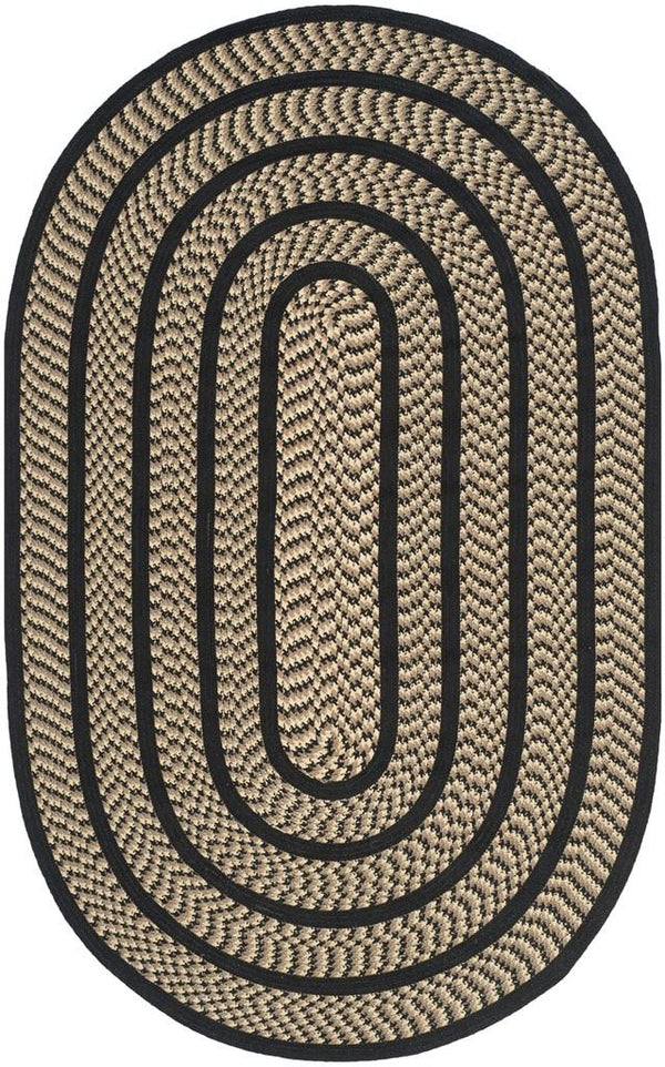 Safavieh Braided Reversible Hand Woven Reversible Polypropylene Rug BRD401G-8R